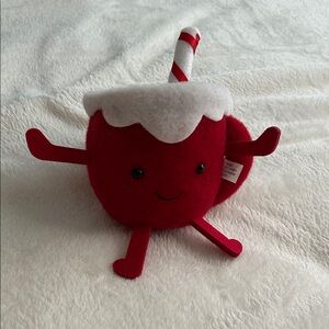 Target Festive Red and White Plush Decor